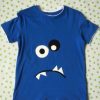 Monster Blue tshirt FD