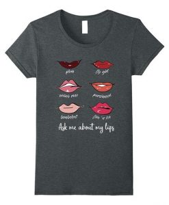 My Lips Lipstick Colors T-shirt DV01