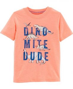 Neon Dino-Mite Dude T-Shirt EL