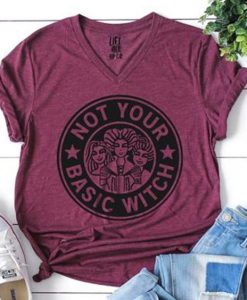 Not Your Basic Witch Tshirt FD01