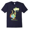 Picassosaur T-rex Dinosaur T-shirt EL