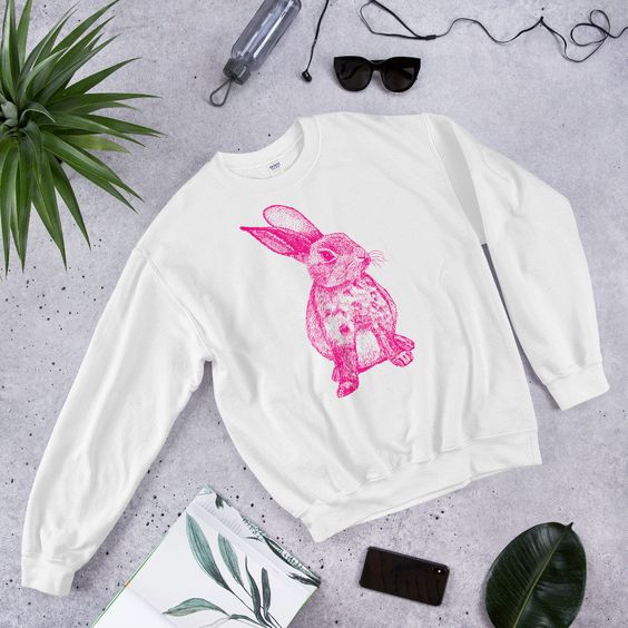 Pink Bunny Sweatshirt EL01