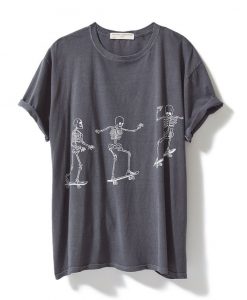 Project Social T Skateboard Skeletons T-Shirt AI01