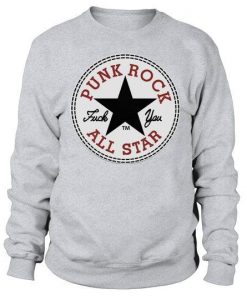 Punk Rock All Star Sweatshirt VL