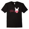 Rabbit Heartbeat T-Shirt EL01