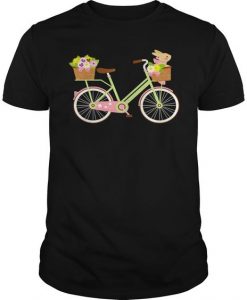 Rabbit On A Bike T-Shirt EL01