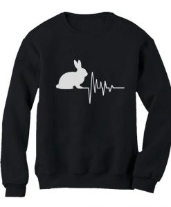 Rabbit Pulse Cute Sweatshirt EL01