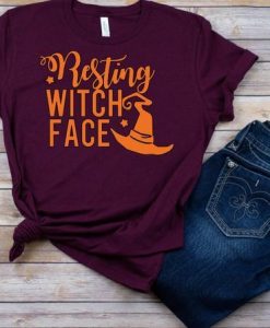 Resting Witch Face T-Shirt EL01