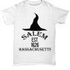 Salem Massachusetts Halloween T-Shirt EL01