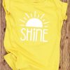 Shine Yellow T-Shirt VL30
