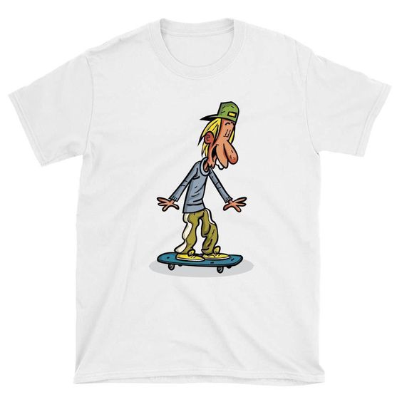 Skateboard Dude T-shirt AI01