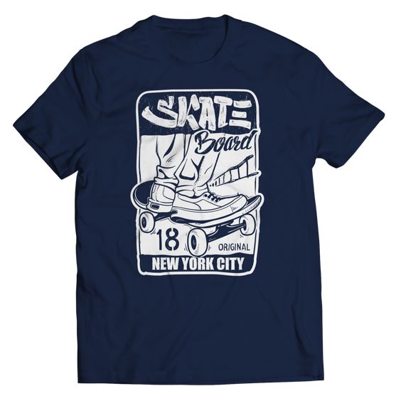 Skateboard New-York City T-shirt AI01