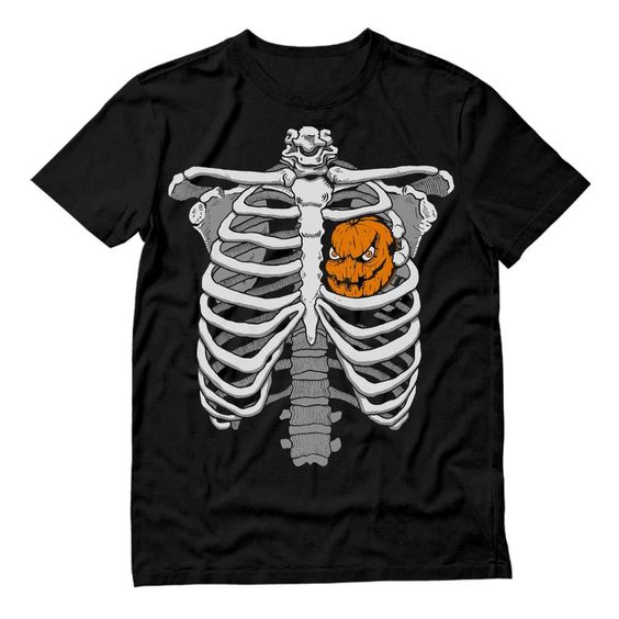 Skeleton Rib Cage T-Shirt AV01