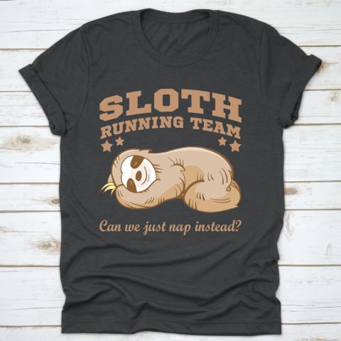 Sloth Running Team T-Shirt FR