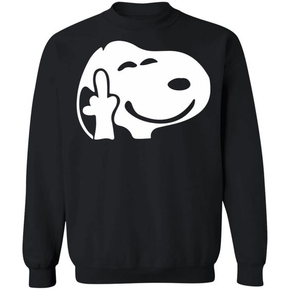 Snoopy fuck you Pullover Sweatshirt ER01