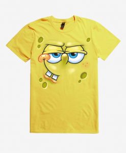 SpongeBob Face Smirk T-Shirt SR01