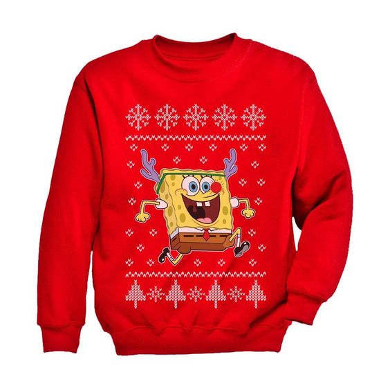 Spongebob Christmas Sweatshirt SR01