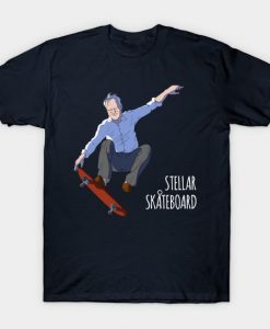 Stellar Skateboard! T-Shirt AI01