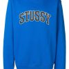 Stussy Blue Sweatshirt AZ29
