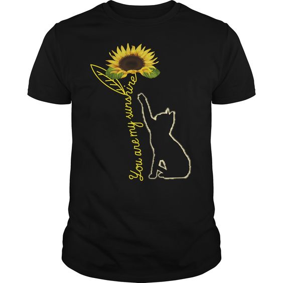 Sunflower Cat T Shirt SR