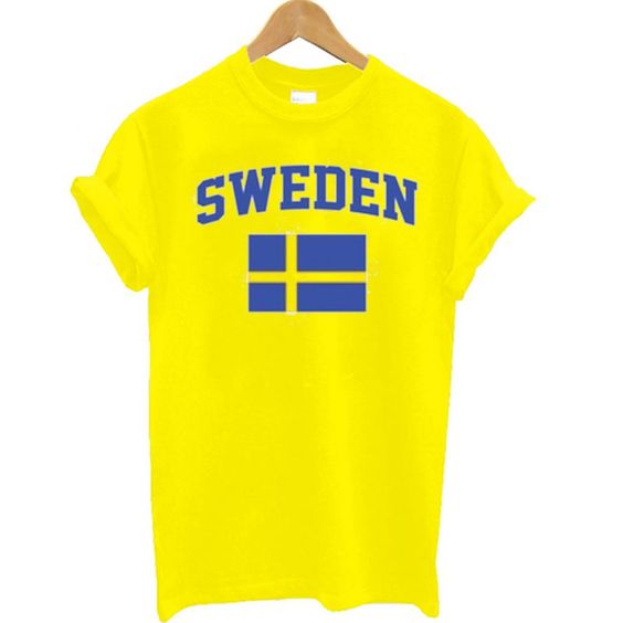Sweden Yellow T-Shirt VL30