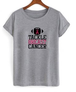 Tackle breast cancer t-shirt SR30