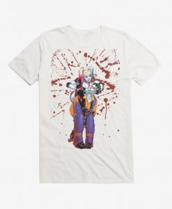 The Joker Splatter White T-Shirt DV01