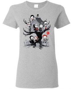 Theme Park Halloween T Shirt SR30