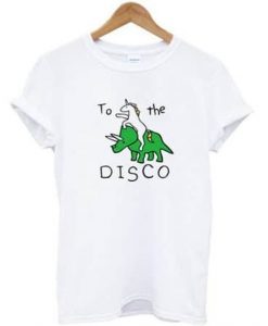 To The Disco Unicorn Dino T-shirt EL