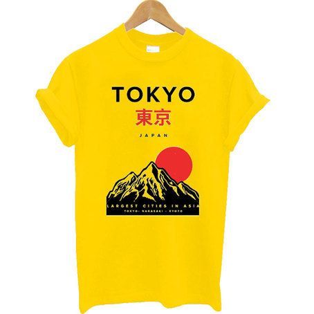 Tokyo Japan Mountain Fuji T-Shirt VL30