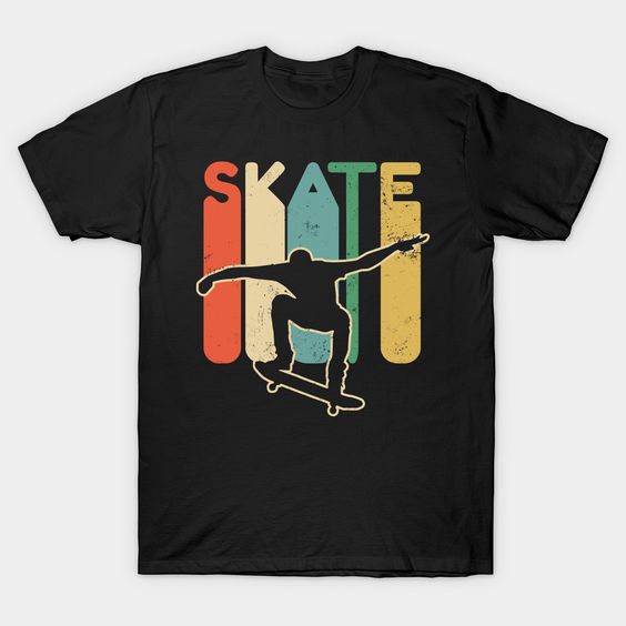 Vintage Skateboard T Shirt AI01