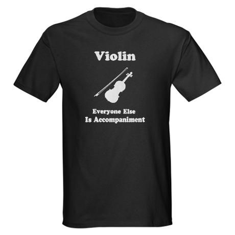 Violin Gift Dark T-Shirt AZ01