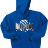 Volleyball Abstract Ball Hoodie EL01