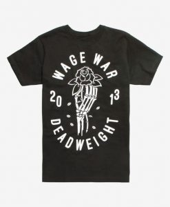Wage War Rose Skeleton T-Shirt AV01