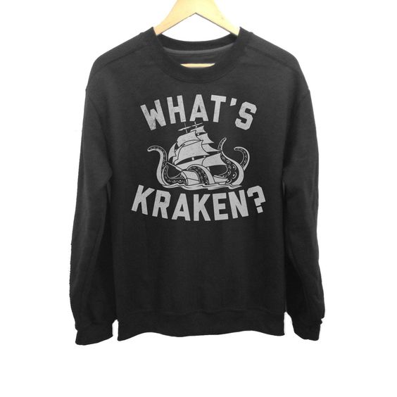 What's Kraken Sea Monster Sweatshirt FD