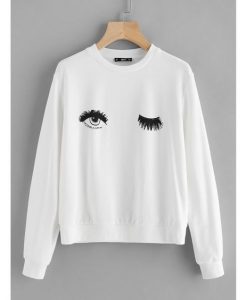 Wink Eye Sweatshirt ER01