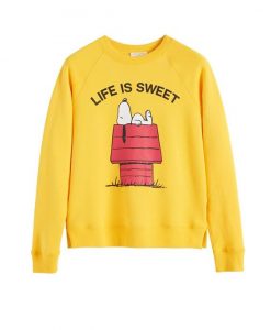 Yellow Snoopy Sweatshirt VL30