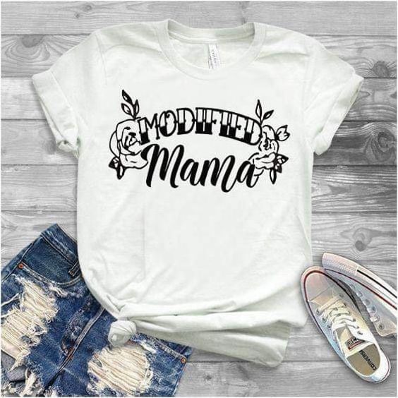 modified mama graphic tee T-shirt ER01