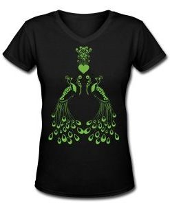 peacock Women You Can Put T-Shirt AV01