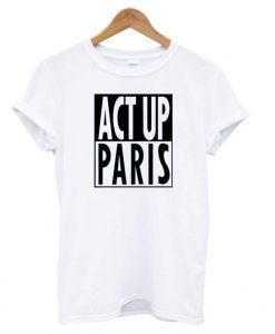 Act Up Paris T shirt SR15N