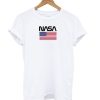 American Flag NASA T shirt SR15N
