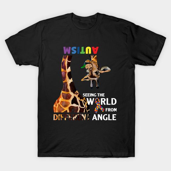 Autism Seeing The World T Shirt SR6N