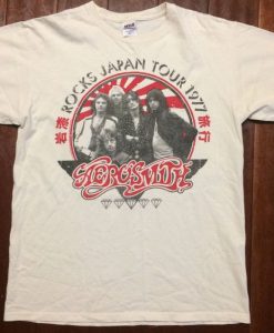 Band Tees Aerosmith Tshirt EL1N