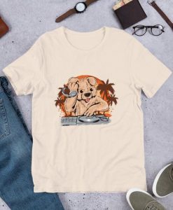 Bear Dj Music T-Shirt AZ20N