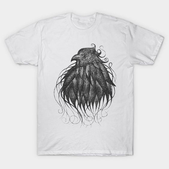 Bird illustration T Shirt SR6N