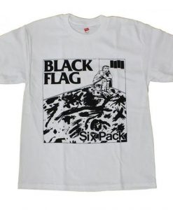 Black Flag Punk Band T-Shirt EL1N