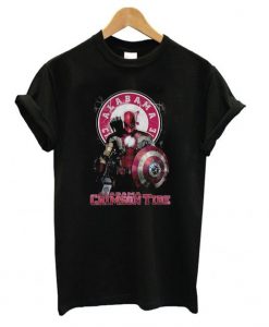 Captain Deadpool T Shirt SR15N
