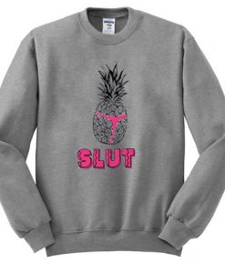 Check Pineapple Slut sweatshirt N26AI