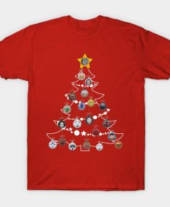 Christmas Tree T Shirt SR6N