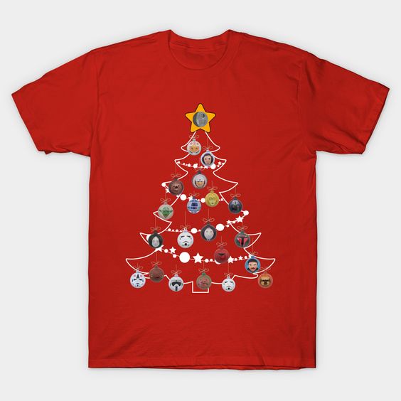 Christmas Tree T Shirt SR6N